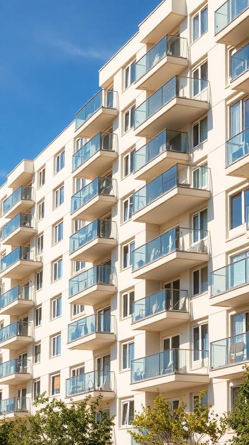 Multi-storey residential block